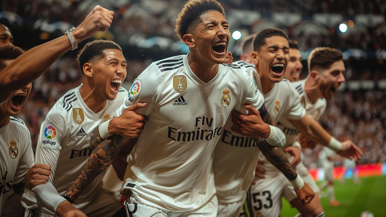 Real Madrid Clinches La Liga Championship: Highlights from Brahim Diaz and Jude Bellingham’s Stellar Performances