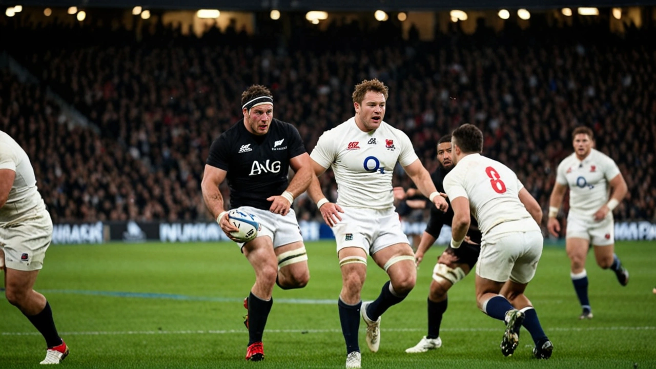 All Blacks Secure Thrilling Victory Over England in Nail-Biting Test at Eden Park