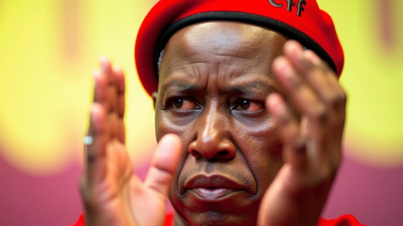 Julius Malema on EFF Challenges Amid Mpofu's Departure to MK Party