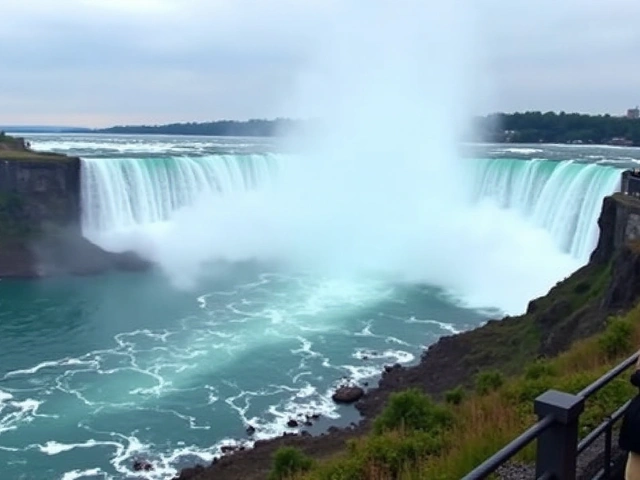 Tragic Incident at Niagara Falls: Mother Plunges Over with Her Two Children