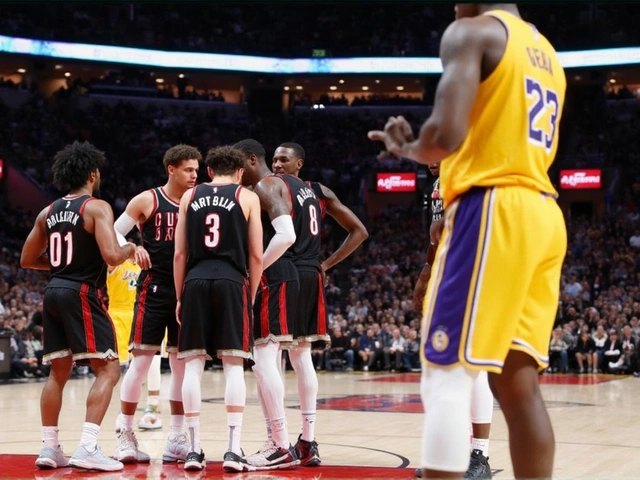 Lakers Triumph Over Trail Blazers in A Tight 122-114 NBA Showdown